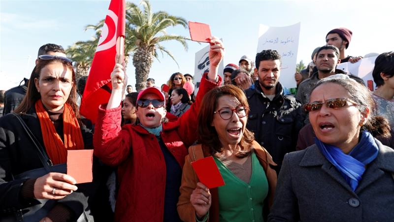 Tunisia austerity protests go on amid wave of arrests | News | Al&nbsp;Jazeera