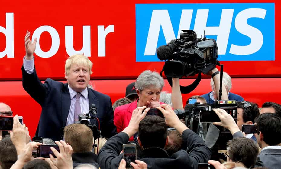 Experts all agree NHS needs more money, Boris Johnson tells May | Politics | The&nbsp;Guardian