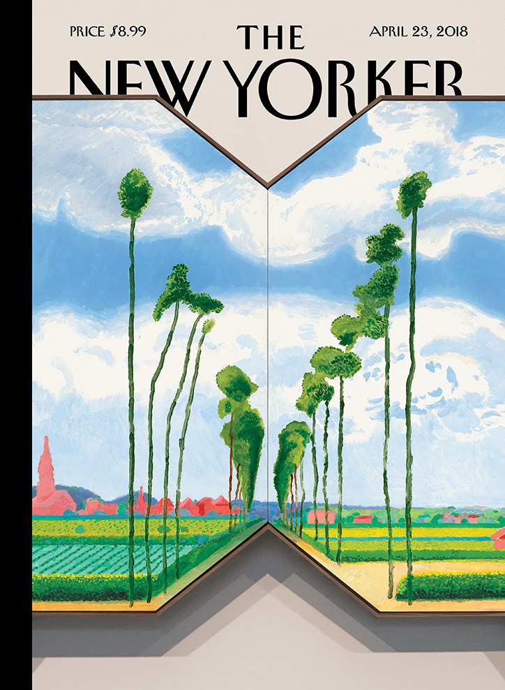 It’s Nice That | New painting by David Hockney fronts the cover of The New&nbsp;Yorker
