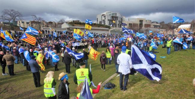 We were all at the #HOOP protest – but where was Scotland’s media? | The&nbsp;National
