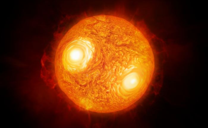 This is the Surface of a Giant Star, 350 Times Larger Than the Sun – Universe&nbsp;Today