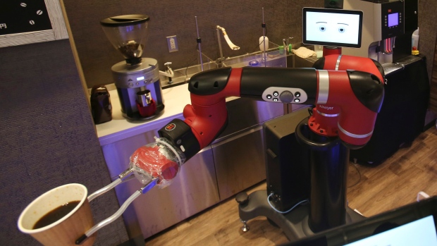 Robot makes coffee at new cafe in Tokyo – Business – CBC&nbsp;News