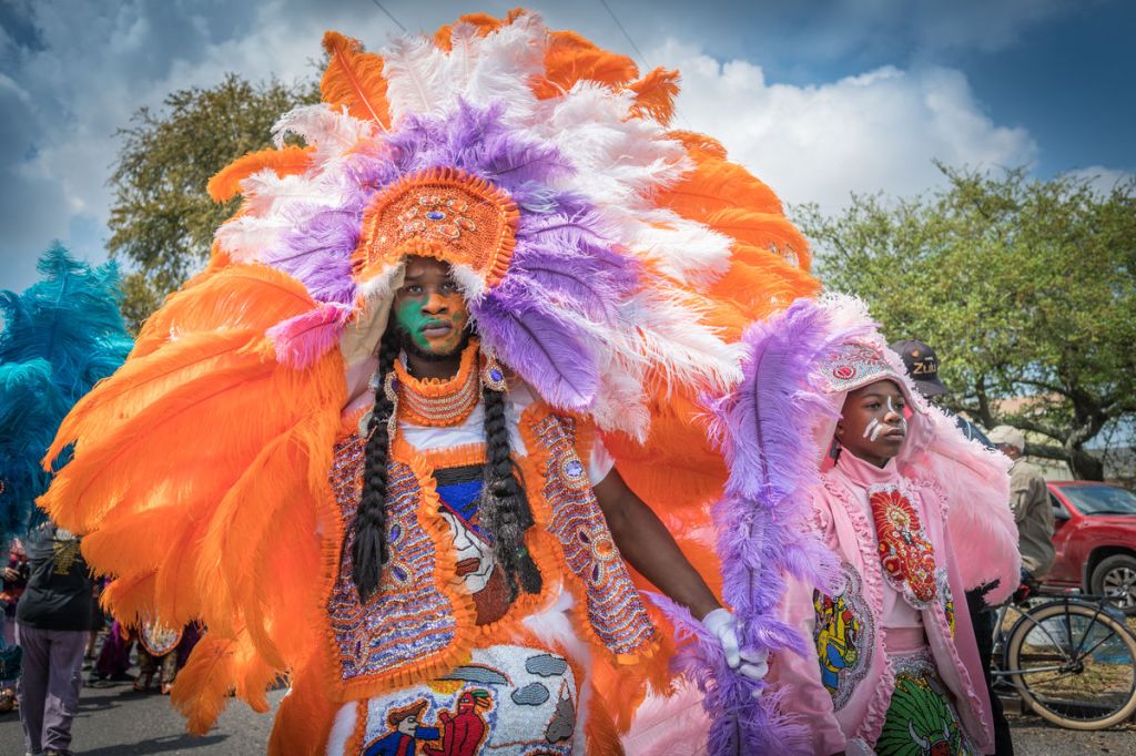 How the “Mardi Gras Indians” Compete to Craft the Most Stunning&nbsp;Costumes