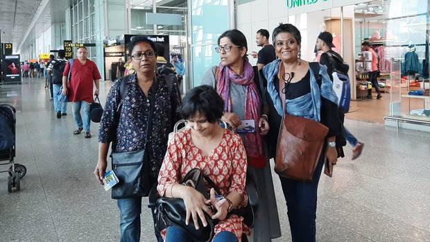 Disability activist told to ‘remove trousers’ and leg callipers by airport staff – NZ&nbsp;Herald