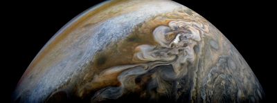 Nasa’s Juno captures Jupiter’s ravaging northern storms in stunning new&nbsp;image