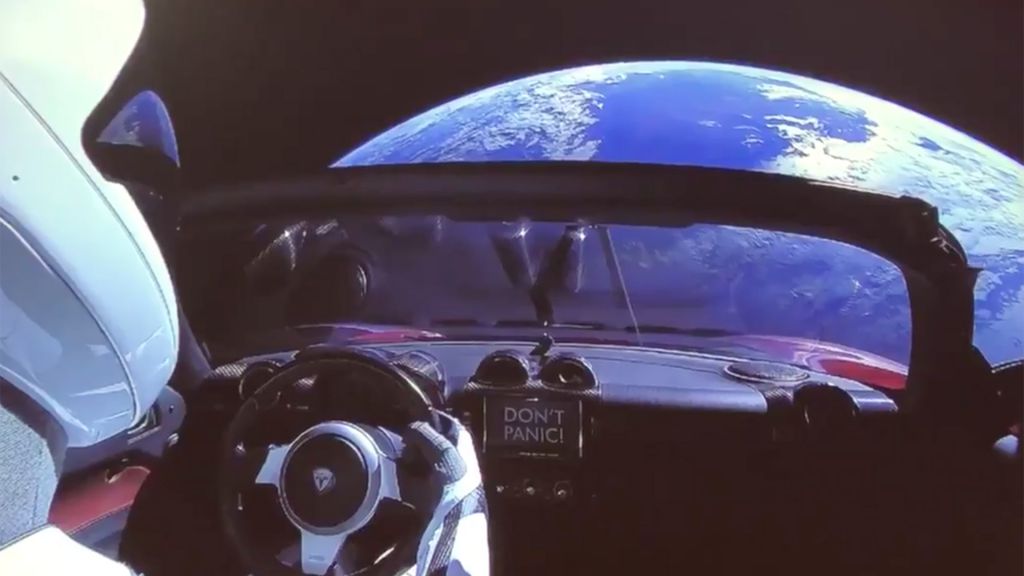 A Tesla just got launched into space and you can view its video feed |&nbsp;T3