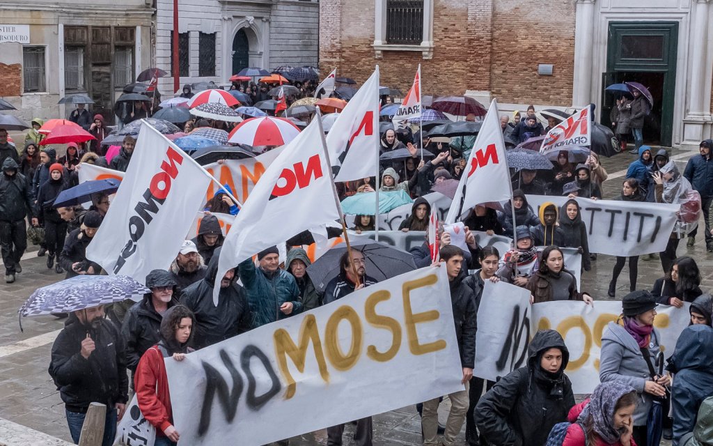 Thousands of Venetians Gather to Protest Cruise Ships After Historic Flooding | Travel +&nbsp;Leisure