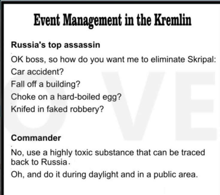 Russia spygate – the word on the&nbsp;street.