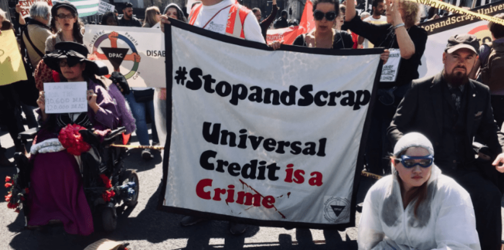 Welfare: Protest erupts over universal credit disaster | Morning&nbsp;Star
