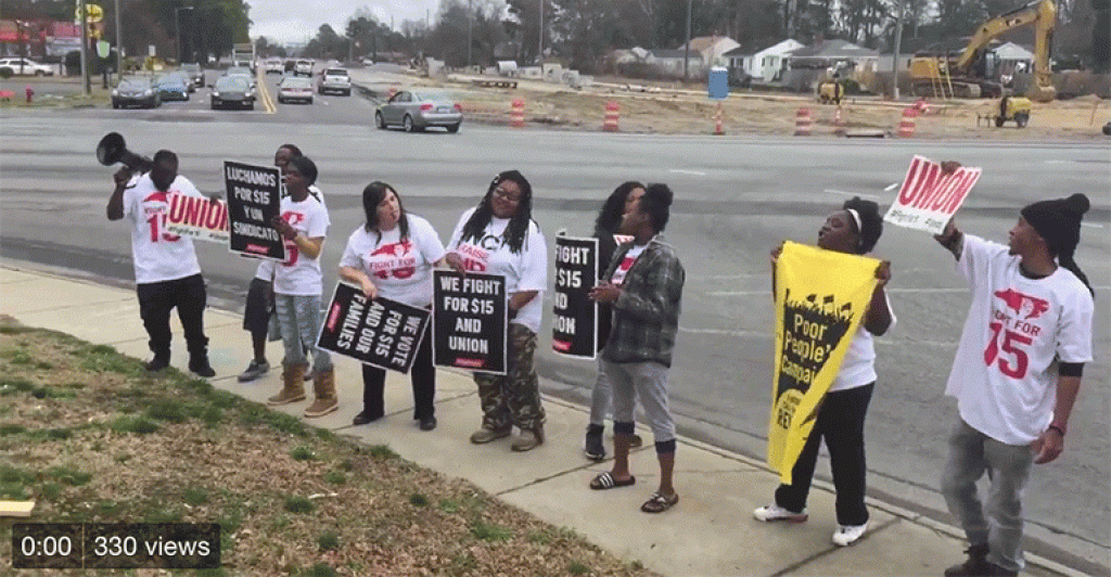 Fast-food workers march in Fight for $15 protests | Nation’s Restaurant&nbsp;News