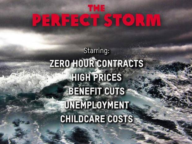Oxfam ‘perfect storm’ poster attacked as ‘shameful’ by Conservative politicians | The&nbsp;Independent