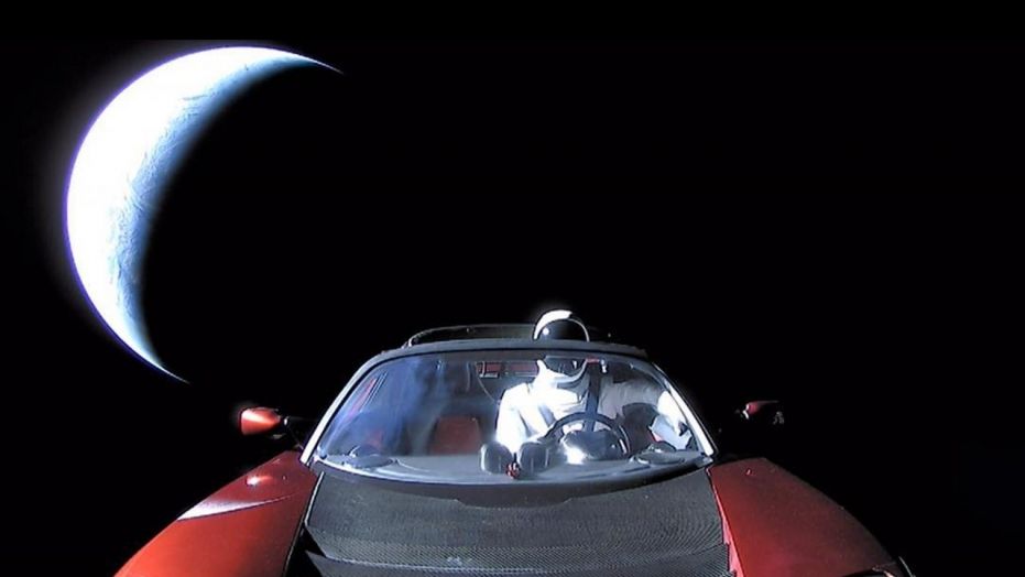 Elon Musk posts final photo of Tesla Roadster headed to asteroid belt | Fox&nbsp;News