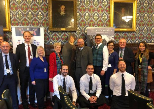 SNP MP Martyn Day celebrates the Outlander effect on tourism in his constituency |&nbsp;HeraldScotland