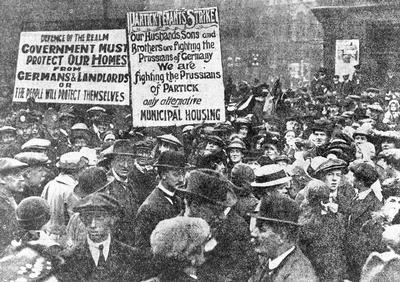 1915: The Glasgow rent&nbsp;strike