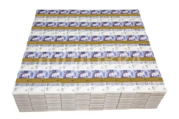 ONE MILLION POUNDS IN £20 NOTES. – YOURS FOR&nbsp;SCOTLAND