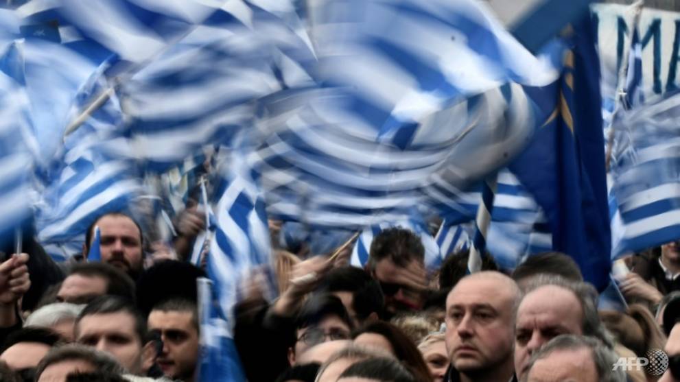 Million predicted in Greek demonstration over Macedonia name row – Channel&nbsp;NewsAsia