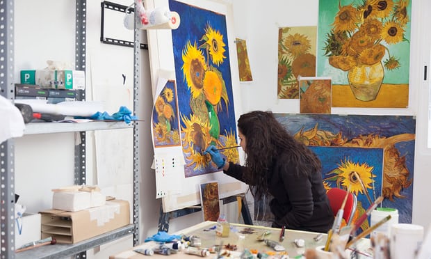 Monet and Van Gogh reborn as hi-tech magic brings back ruined masterpieces | Art and design | The&nbsp;Guardian